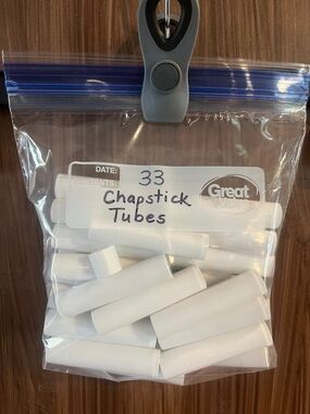 Chapstick Tubes